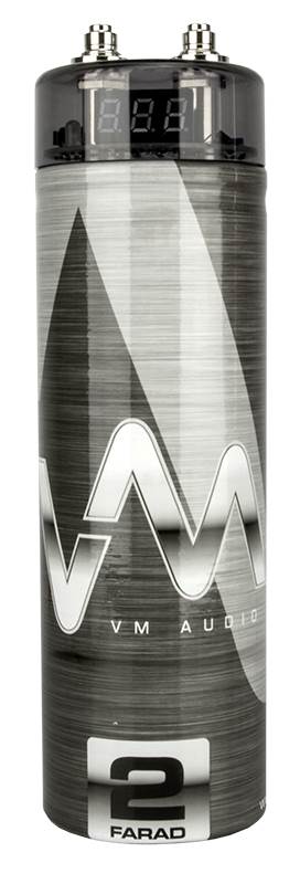 New VM Audio EXA1600.2 1600W 2 Channel Amp Car Amplifier + 2.0 Farad Capacitor
