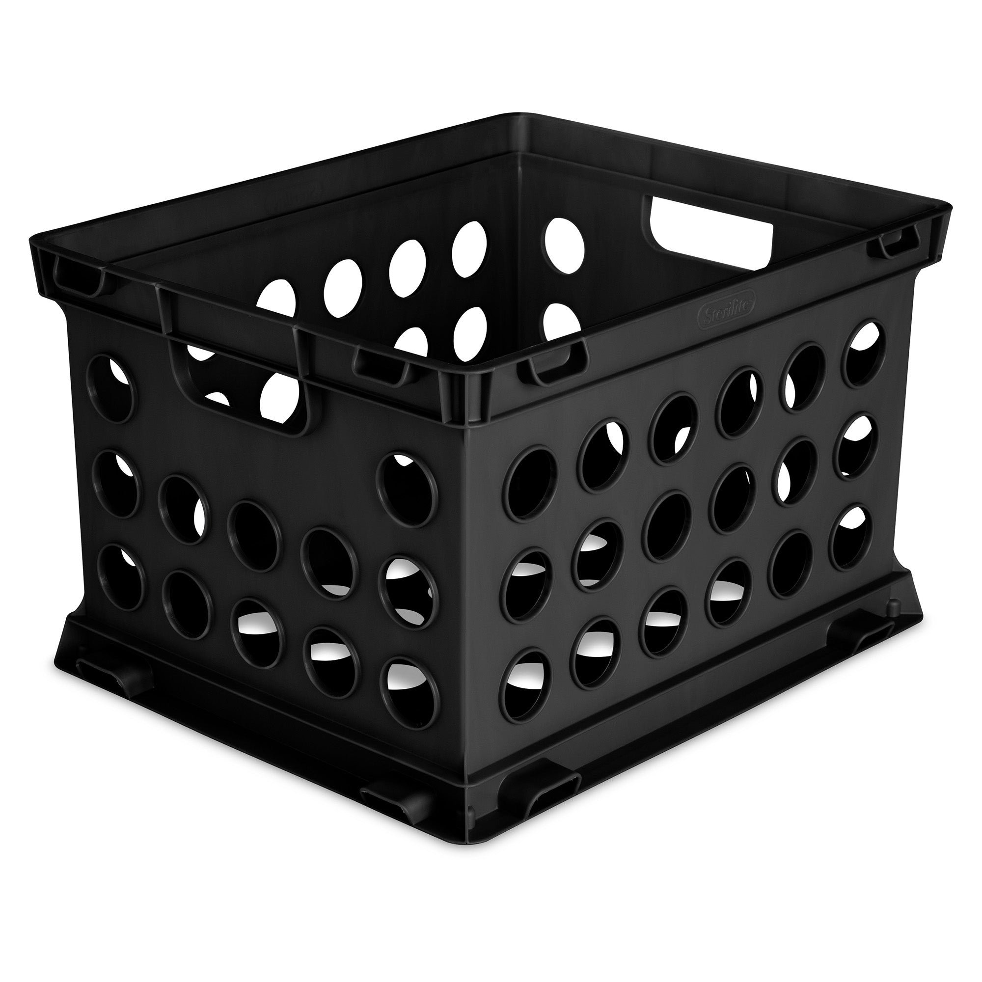 Sterilite Plastic Heavy Duty File Crate Stacking Storage Container (24 Pack)