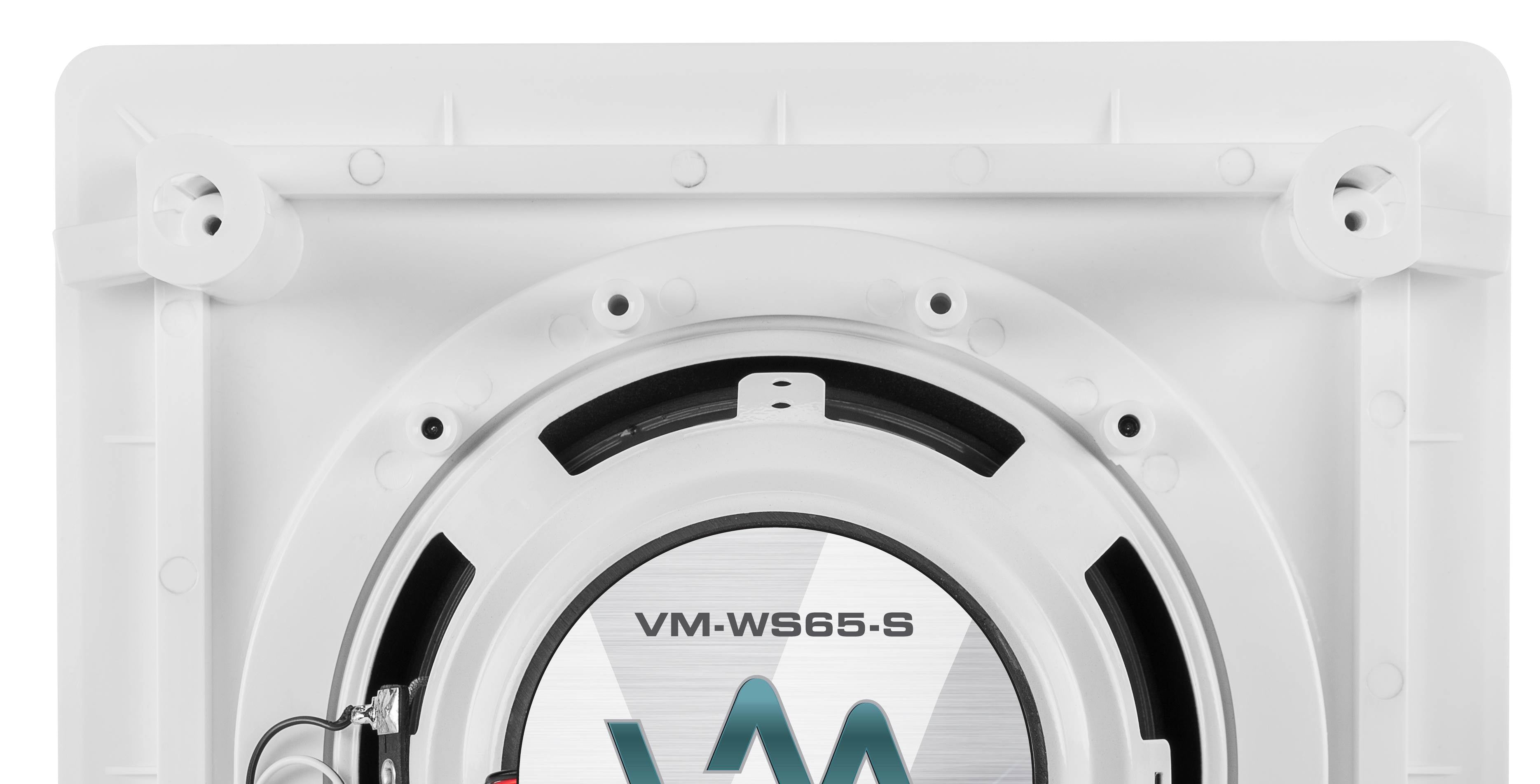VM AUDIO Shaker 6.5" 175 Watt 2 Way In-Wall Surround Sound Home Speaker-Open Box