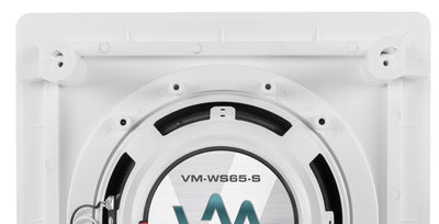VM AUDIO Shaker 6.5" 175 Watt 2 Way In-Wall Surround Sound Home Speaker-Open Box