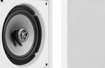 VM AUDIO Shaker 6.5" 175 Watt 2 Way In-Wall Surround Sound Home Speaker-Open Box