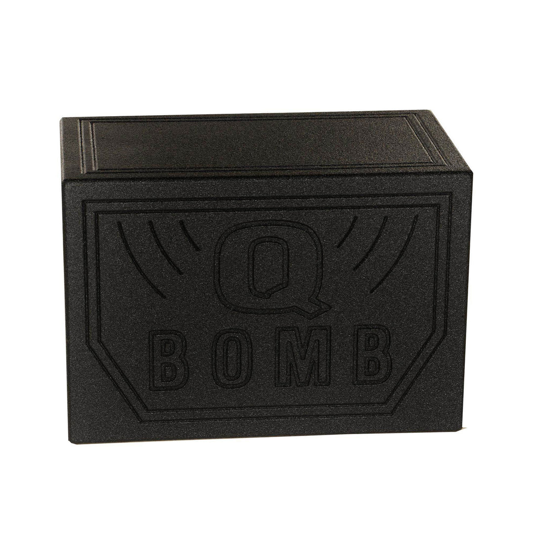 QPower QBOMB12VL Single 12" Vented Ported Car Subwoofer Sub Box Enclosure QBOMB