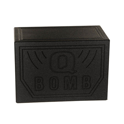 Q-POWER QBOMB12VL Single 12" Vented Ported Car Subwoofer Enclosure (Open Box)