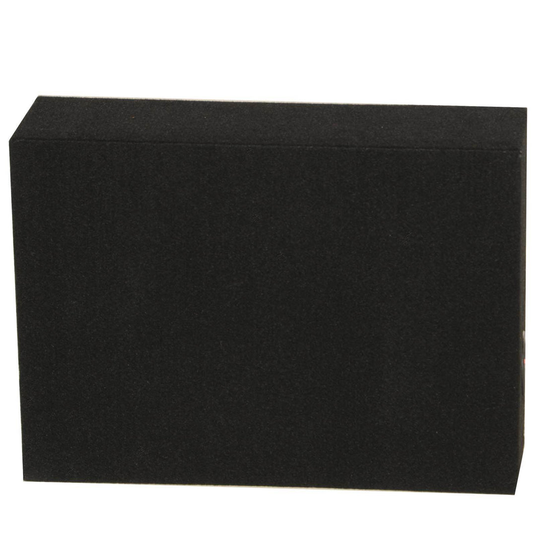 Q Power Shallow Single 12 In Sealed MDF Truck Subwoofer Enclosure Box (Open Box)