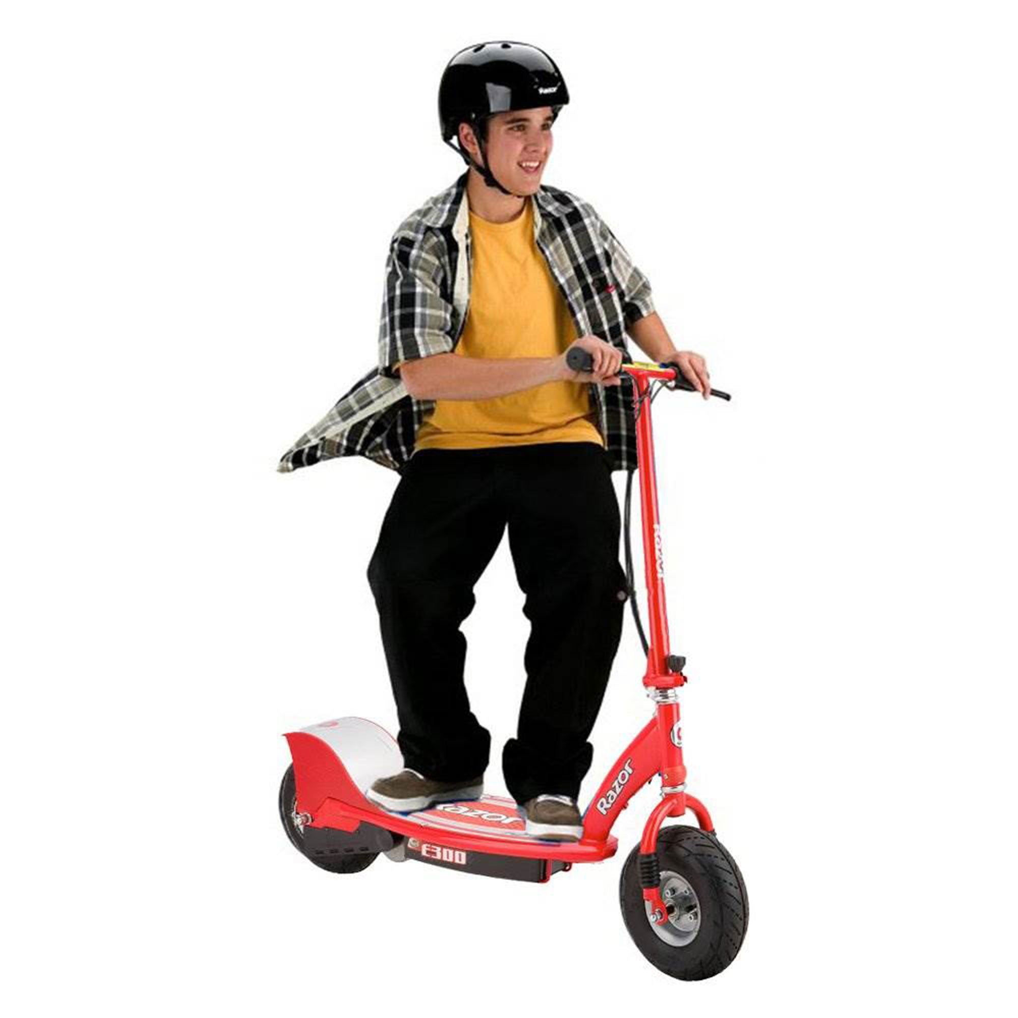 Razor E300 Ride-On High-Torque Motorized Electric Powered Scooter, Red (3 Pack) - VMInnovations