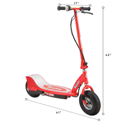 Razor E300 Electric 24V Ride-On Kids Scooter - Red (Damaged)