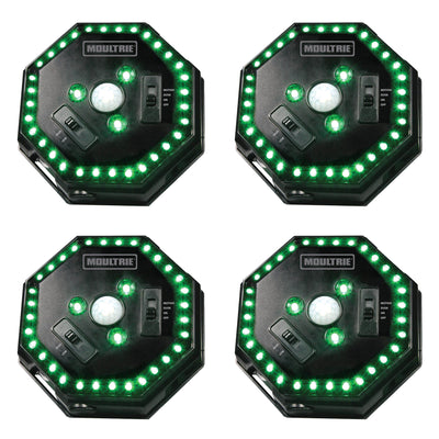 Moultrie Motion-Activated LED Feeder Hog Lights w/ 30FT Radius (4 Pack)