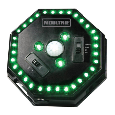 Moultrie Motion-Activated LED Feeder Hog Lights w/ 30FT Radius (4 Pack)