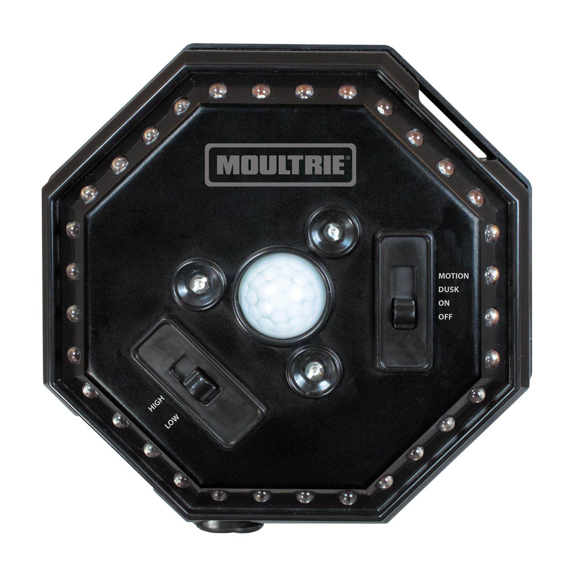 Moultrie Motion-Activated LED Feeder Hog Lights w/ 30FT Radius (4 Pack)