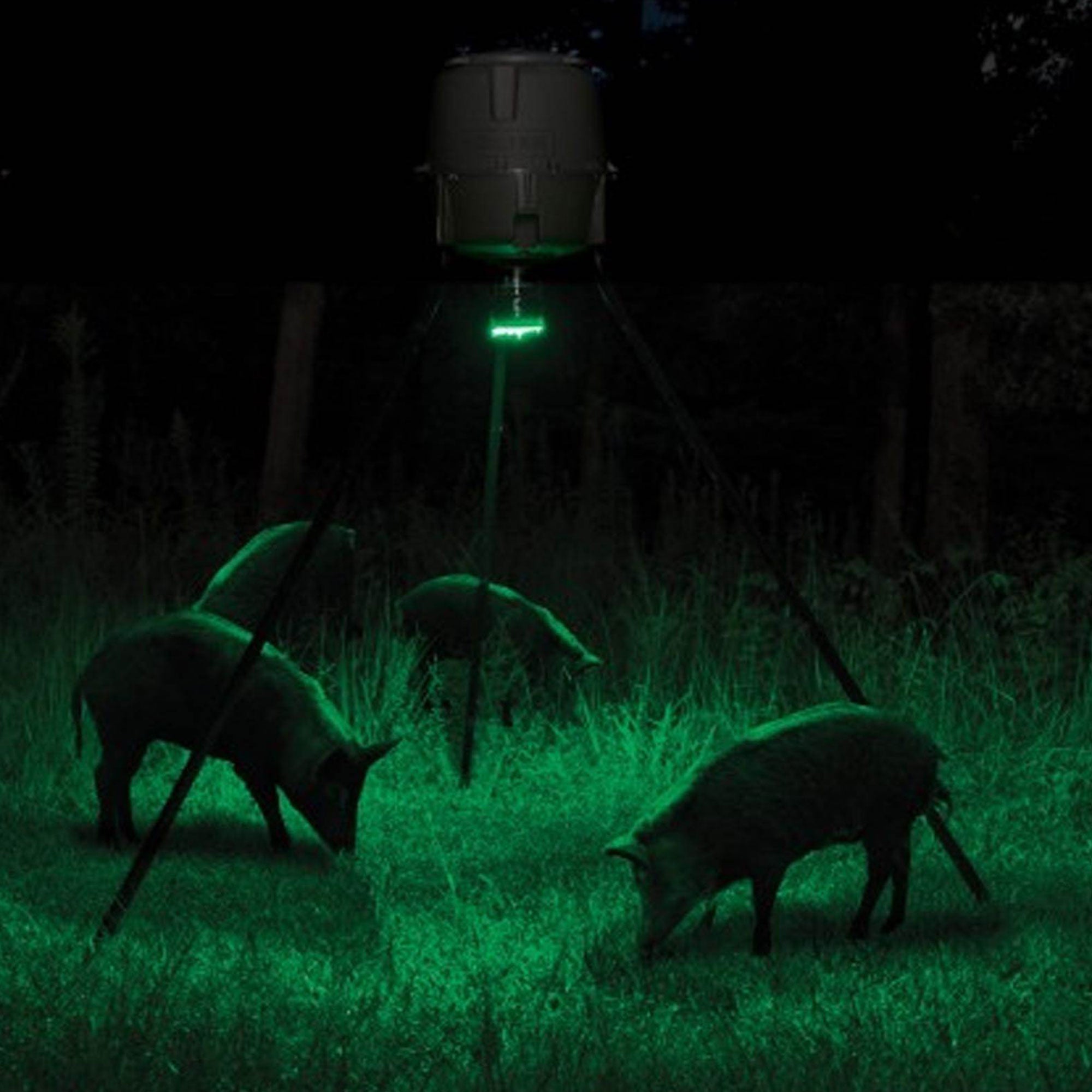 Moultrie Motion-Activated LED Feeder Hog Lights w/ 30FT Radius (4 Pack)
