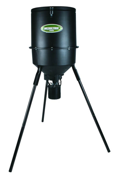 MOULTRIE PHB30B 30 Gallon Programmable Pro Hunter Tripod Deer Feeder & Hog Light