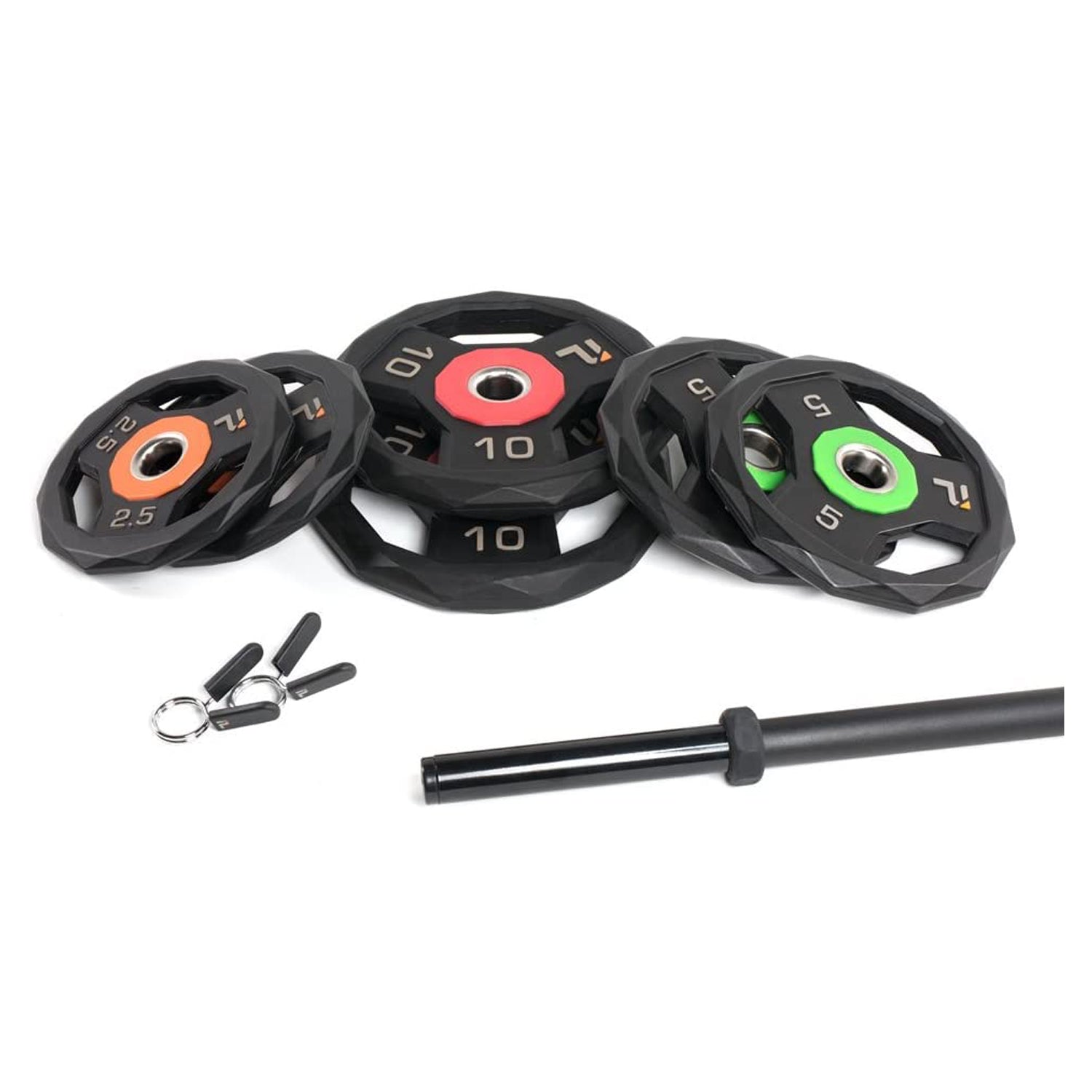 Power Systems ProElite Full Body Exercise Pump Set w/ 5 Lb Bar and Plate Weights