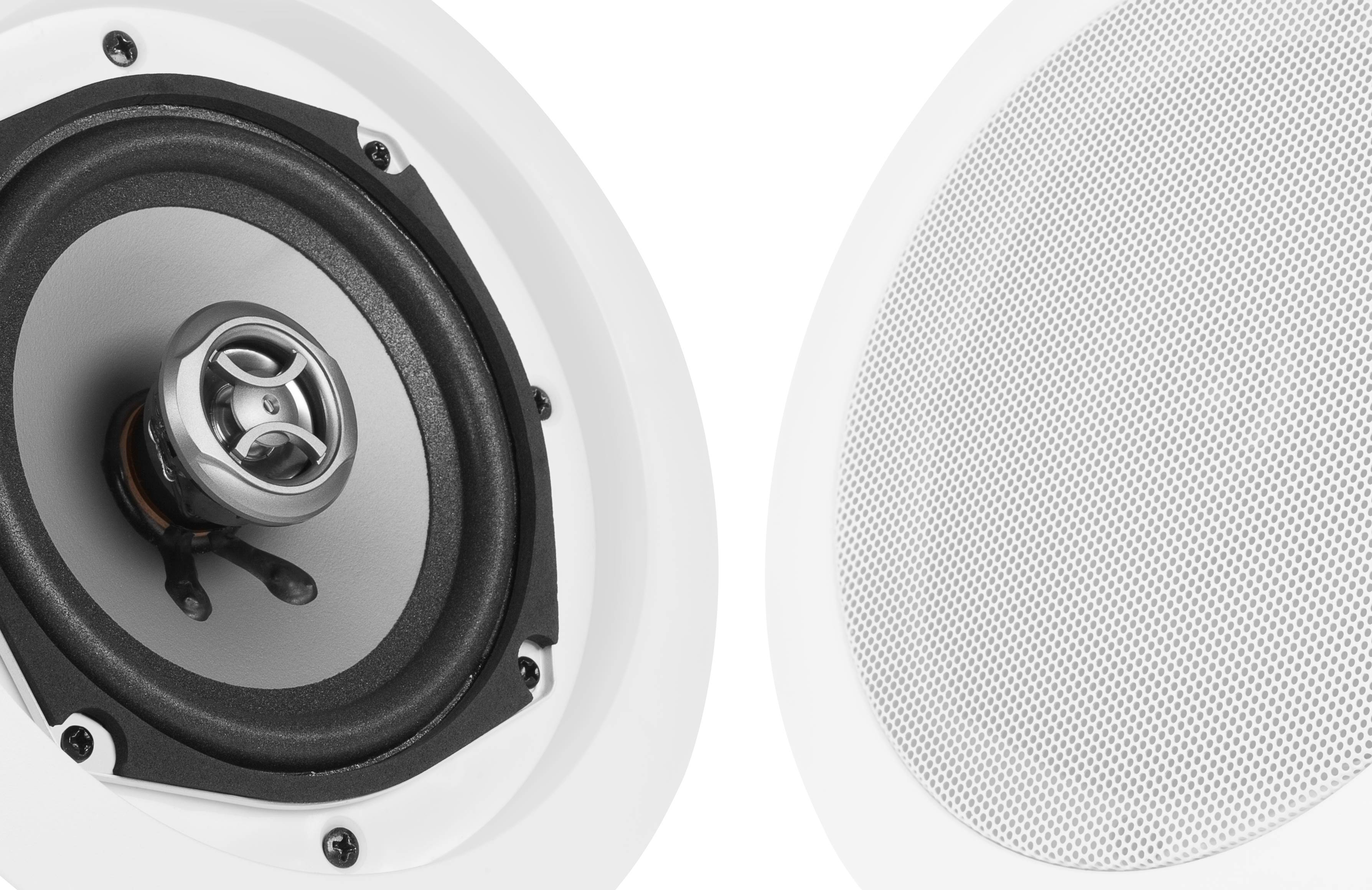 8) VM Audio Shaker 5.25" 125W 2 Way In Ceiling/Wall Surround Home Speakers Eight
