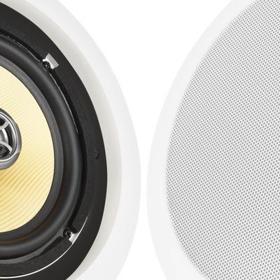 VM Audio Elux 6.5" 200W Ceiling/Wall Surround Home Speakers, 2 | 2 x VM-CS65-E