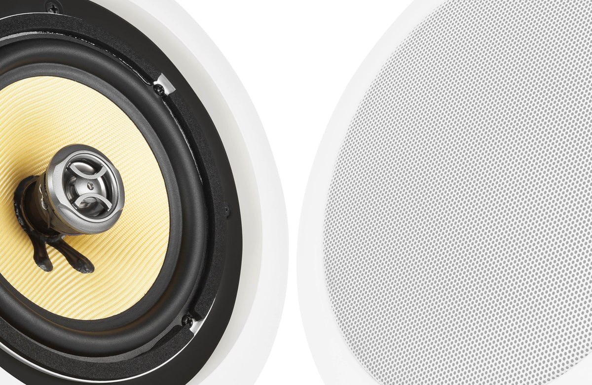 4) VM AUDIO Elux 6.5" 200 Watt 2 Way In Ceiling/Wall Surround Home Speakers Four