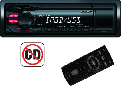 Sony DSX-A40UI MP3/USB Car Audio Digital Media Receiver Stereo - Open Box