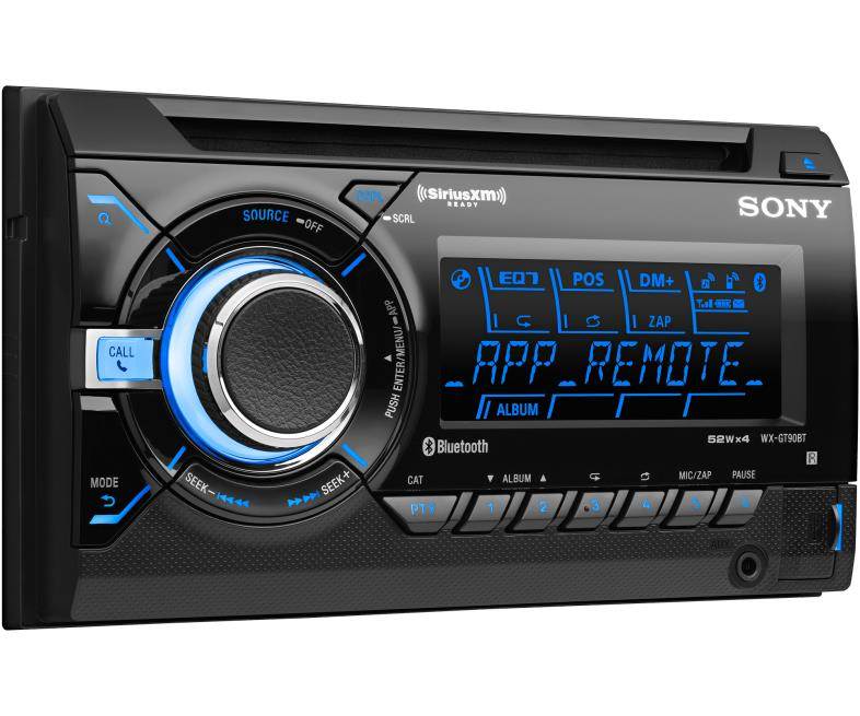 Sony WX-GT90BT CD/MP3 AUX App Remote Car Receiver Stereo Bluetooth - Open Box