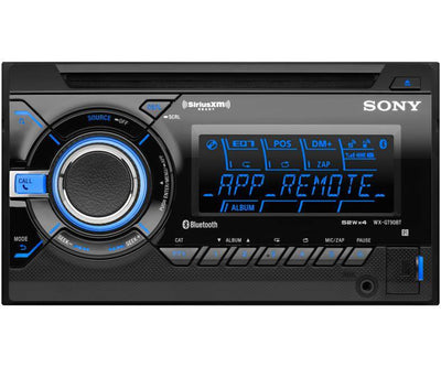 New Sony WX-GT90BT CD/MP3 AUX App Remote Car Receiver Stereo Bluetooth WXGT90BT