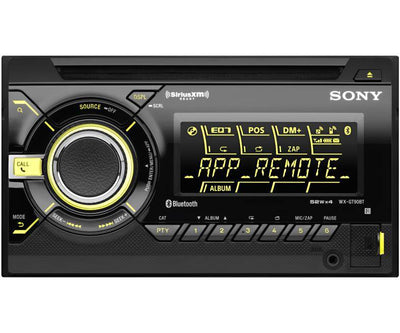 New Sony WX-GT90BT CD/MP3 AUX App Remote Car Receiver Stereo Bluetooth WXGT90BT