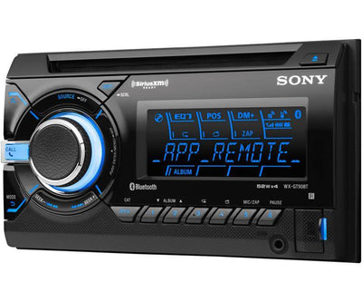 New Sony WX-GT90BT CD/MP3 AUX App Remote Car Receiver Stereo Bluetooth WXGT90BT