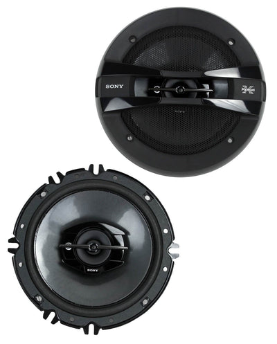 2) Sony XS-GT1638F 6.5" 260 Watt 3-Way Car Coaxial Speakers Stereo - Open Box