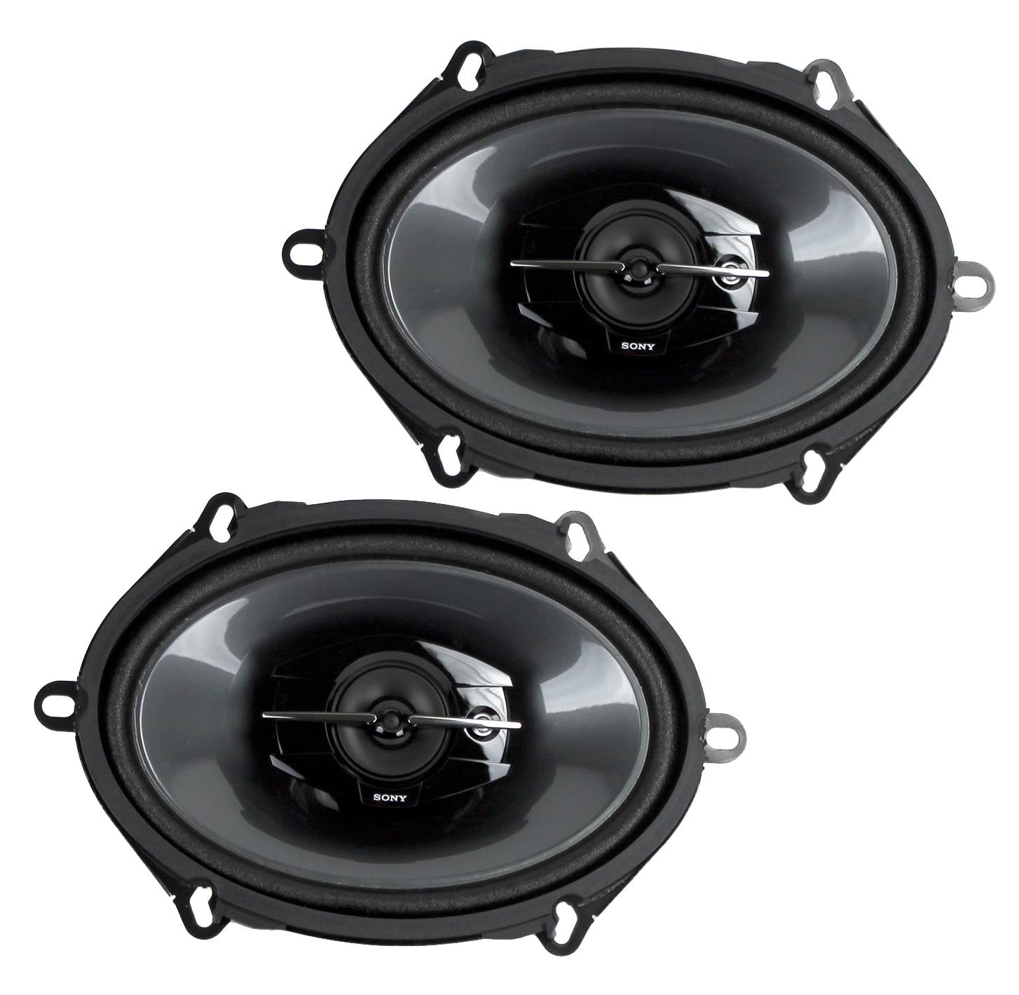 2) Sony XS-GT5738F 5x7" 220 Watt 3-Way Car Coaxial Speakers Stereo - Open Box