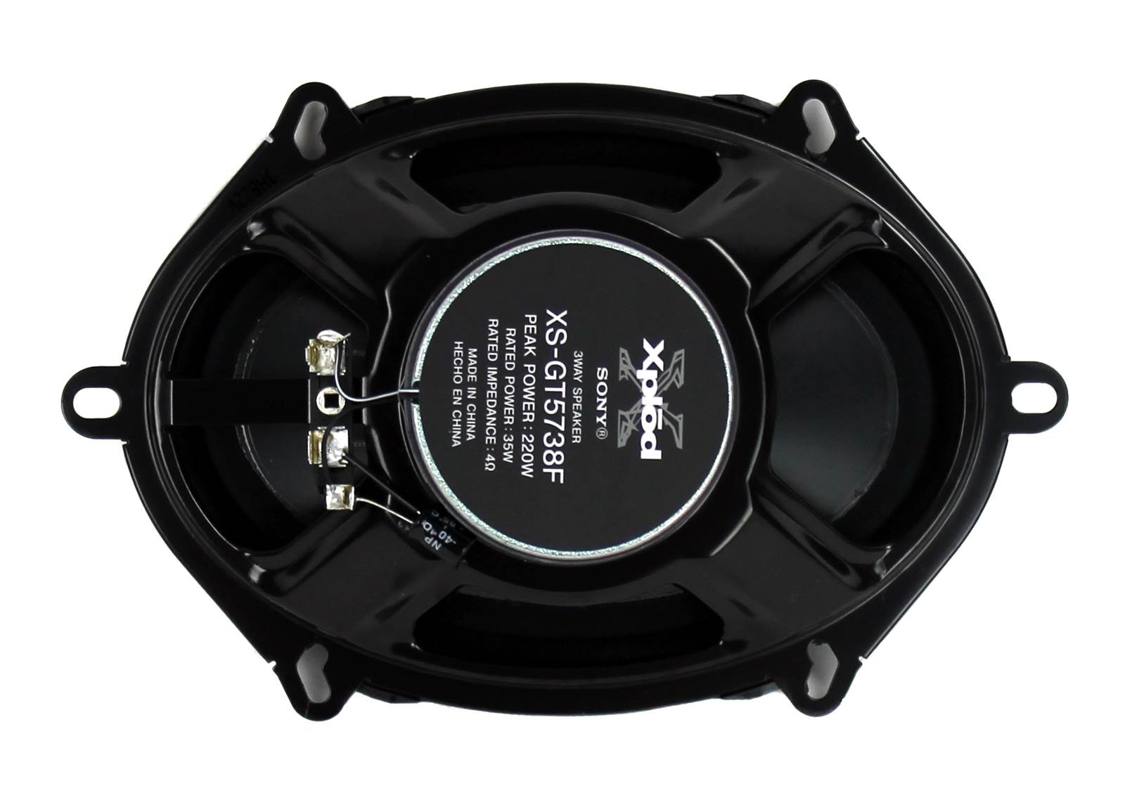 2) Sony XS-GT5738F 5x7" 220 Watt 3-Way Car Coaxial Speakers Stereo - Open Box