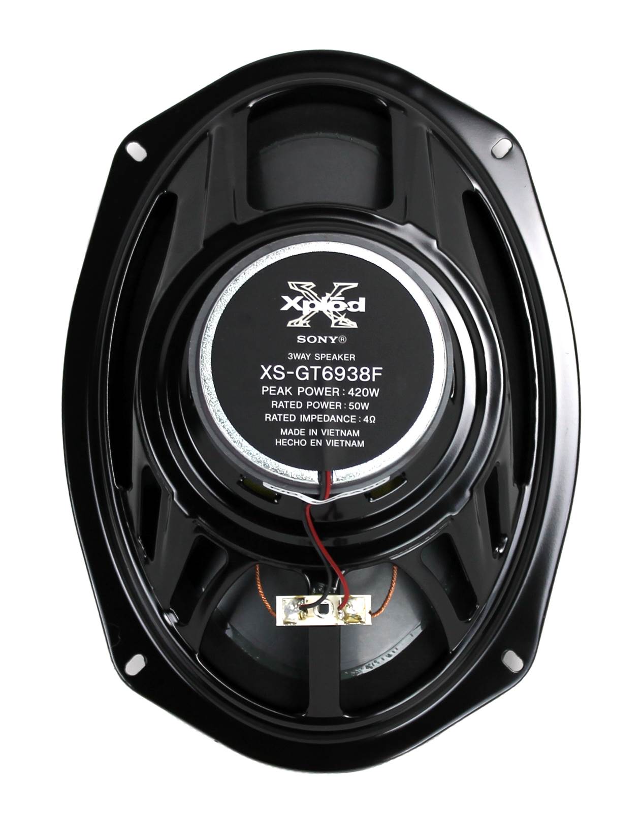 2) Sony XS-GT6938F 6x9" 420 Watt 3-Way Car Coaxial Speakers Stereo - Open Box