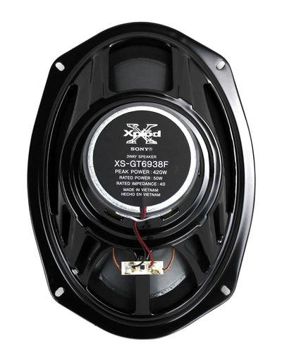 2) Sony XS-GT6938F 6x9" 420 Watt 3-Way Car Coaxial Speakers Stereo - Open Box
