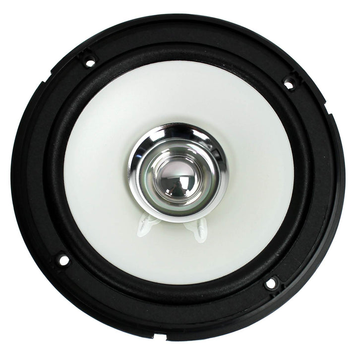 2) Sony 6.5" 140 Watt Dual Cone Marine Stereo Speakers, White (Open Box)