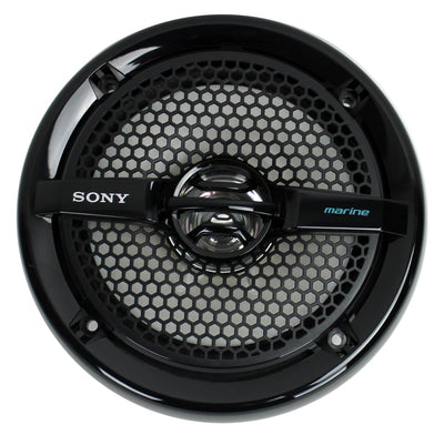 2) Sony XS-MP1611B 6.5" 140W Dual Cone ATV/UTV Speakers Stereo Black (For Parts) - VMInnovations