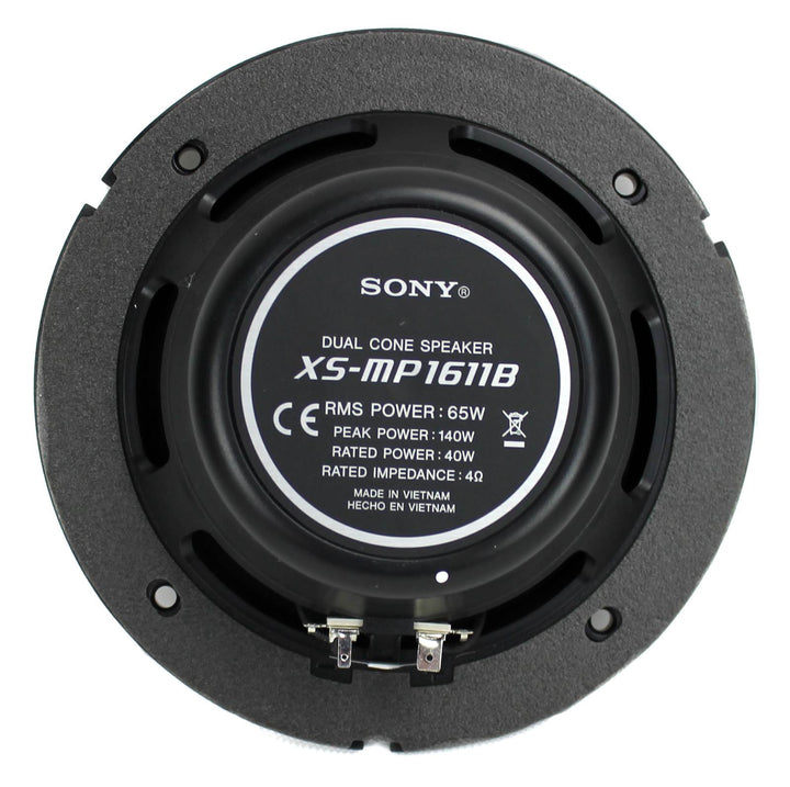 XS-MP1611B 6.5" 140W Dual Cone ATV/UTV Speakers Stereo (Open Box)