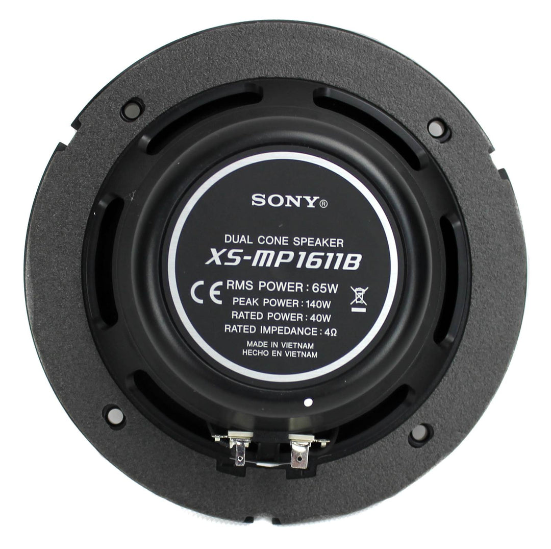 XS-MP1611B 6.5" 140W Dual Cone ATV/UTV Speakers Stereo (Open Box)