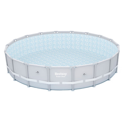 Bestway Power Steel 18ft x 48in Round Above Ground Swimming Pool Frame (2 Pack)