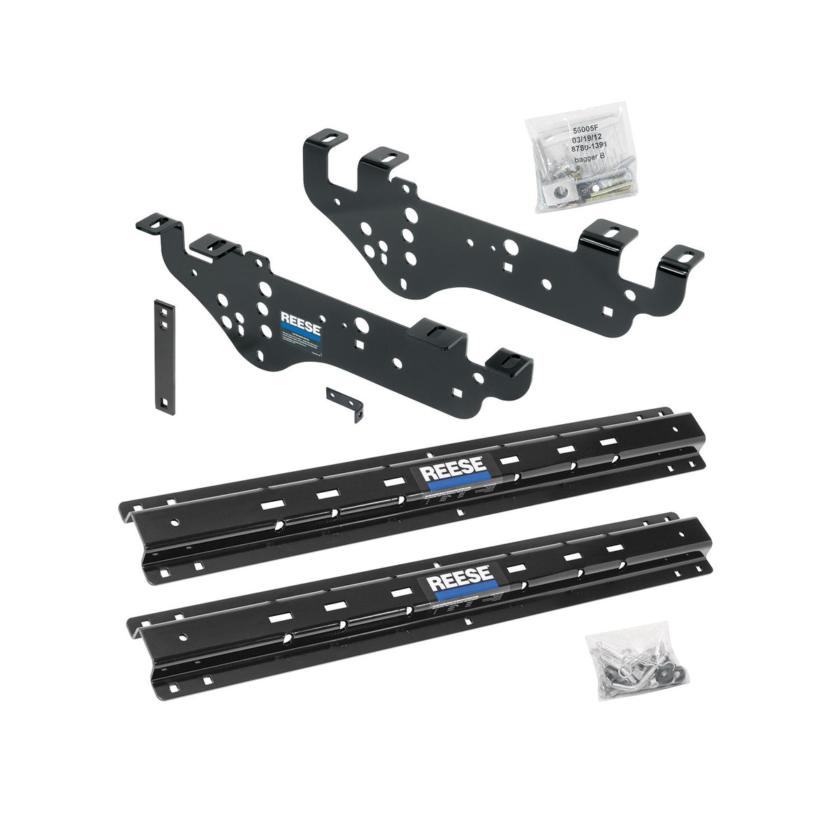 Reese Towpower Fifth Wheel Mounting Rails Bracket Installation Kit (For Parts)