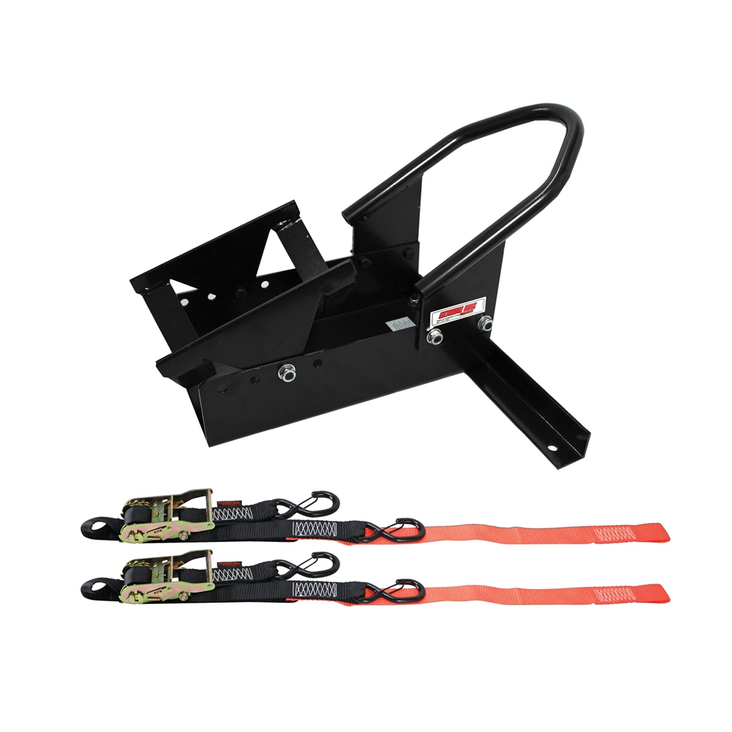 Extreme Max Standard Tip 17-21" Motorcycle Wheel Chock Tie Down Kit (Open Box)