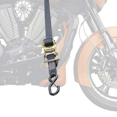 Extreme Max Standard Tip 17-21" Motorcycle Wheel Chock Tie Down Kit (Open Box)
