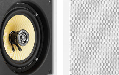 2) VM AUDIO Elux 6.5" 200 Watt 2 Way In-Wall Surround Sound Home Speaker (Pair)
