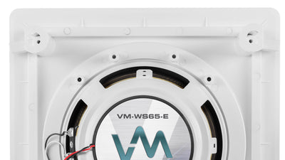 2) VM AUDIO Elux 6.5" 200 Watt 2 Way In-Wall Surround Sound Home Speaker (Pair)