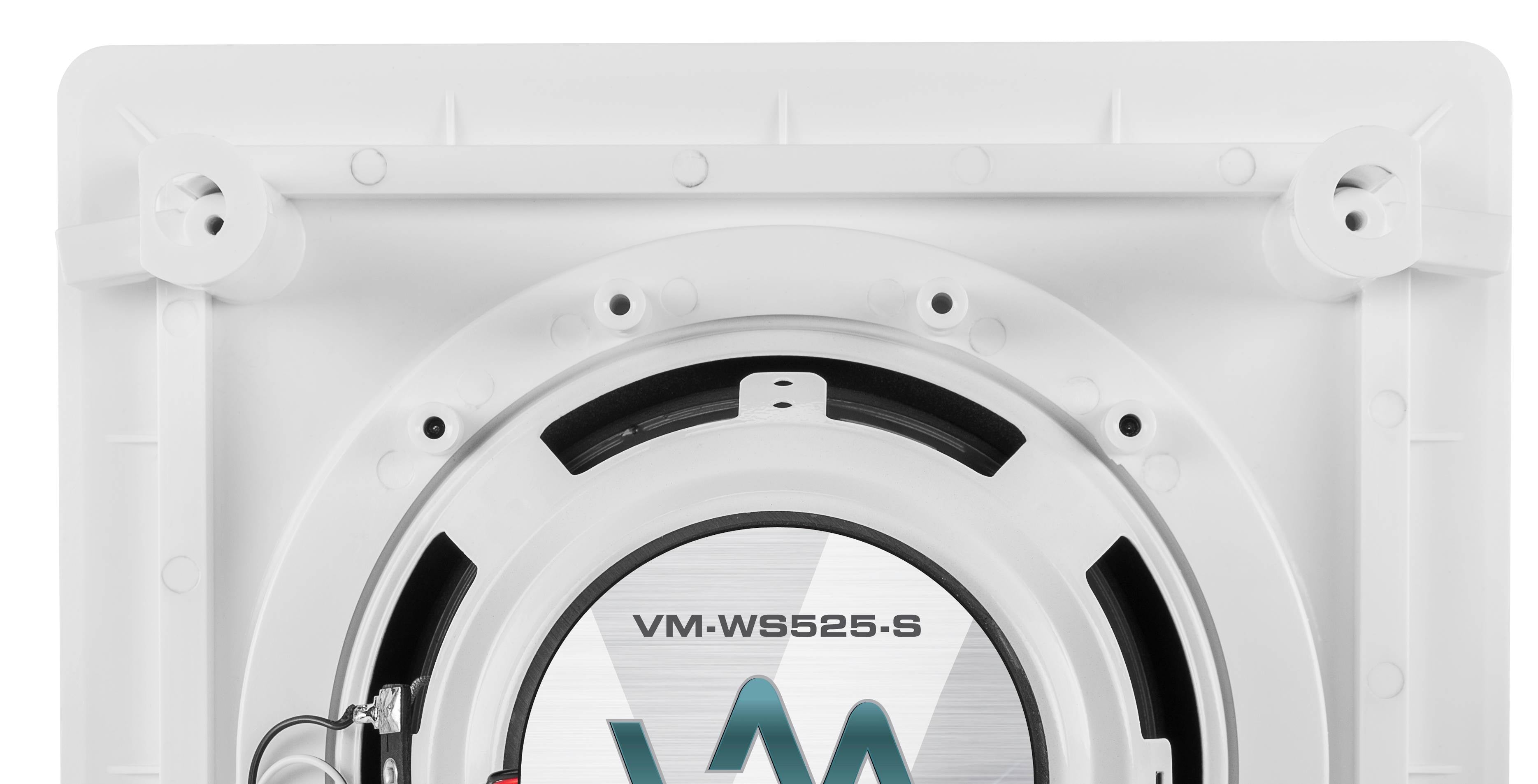 2 VM AUDIO Shaker 5.25" 125 Watt 2 Way In-Wall Surround Sound Home Speakers Pair