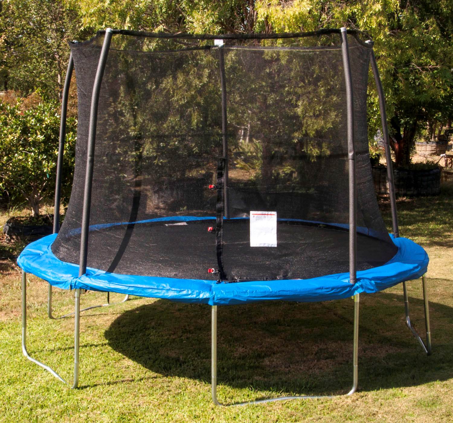 JumpKing 12' Trampoline and Safety Net Enclosure Combo - Open Box