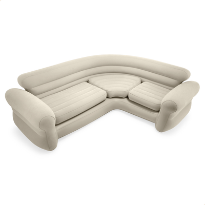 Intex Inflatable Corner Living Room Air Mattress Sectional Sofa (For Parts) - VMInnovations
