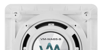4) VM AUDIO Shaker 6.5" 175 Watt 2 Way In-Wall Surround Sound Home Speakers Four