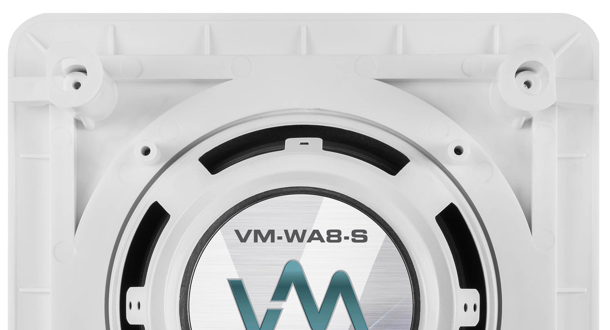 4 VM AUDIO 8" 200W 2 Way In-Wall Surround Sound Home In Wall Speakers Four
