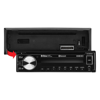 Boss Audio Systems 560BRGB Single DIN Detachable Bluetooth Multimedia Player
