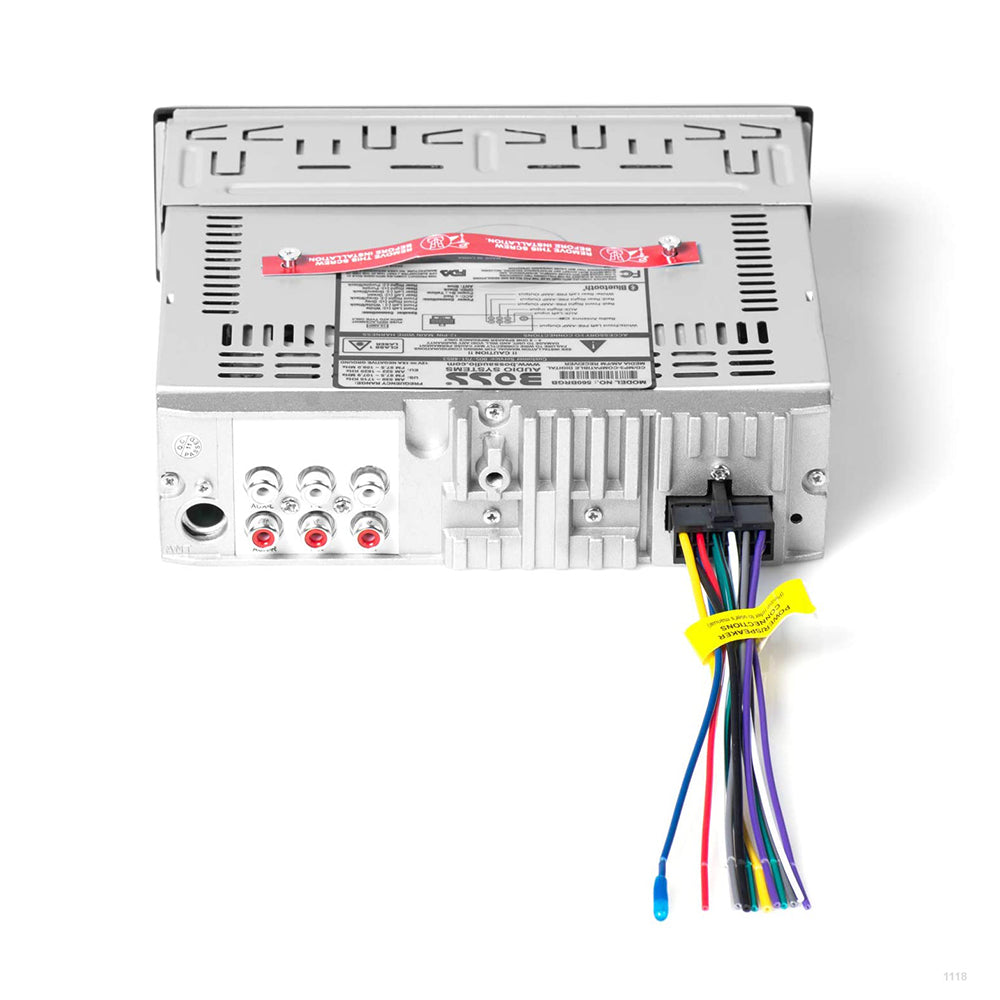 Boss Audio Systems 560BRGB Single DIN Detachable Bluetooth Multimedia Player