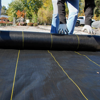 DeWitt Sunbelt Woven Weed Barrier Landscape Fabric, 4 Foot x 300 Foot (7 Pack) - VMInnovations