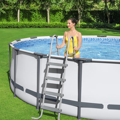 Bestway Steel Pro MAX 16 x 4 Foot Above Ground Round Pool Set w/ Accessory Kit - VMInnovations