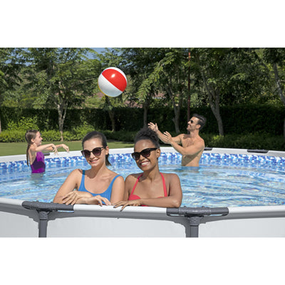 Bestway Steel Pro MAX 16'x48" Round Above Ground Swimming Pool with Pump & Cover