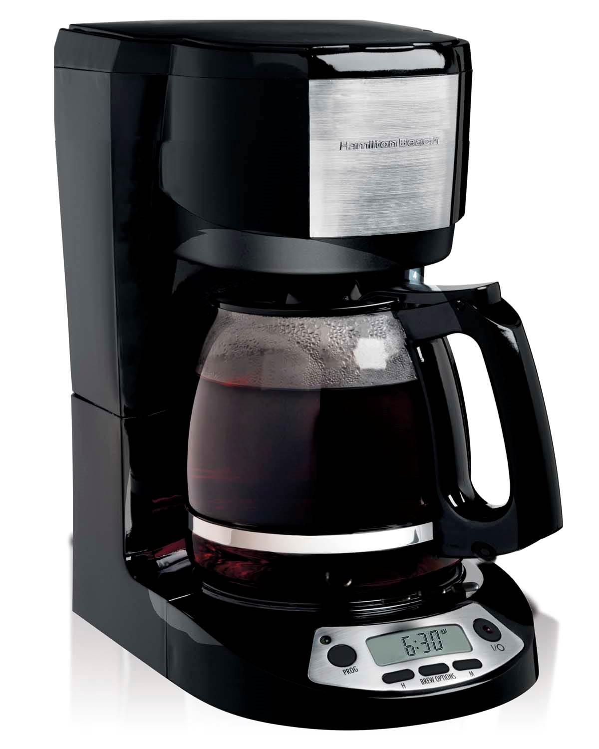 Hamilton Beach 49615 Digital LCD 12-Cup Coffeemaker (Open Box)